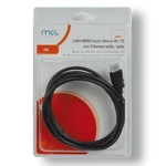 MCL Câble HDMI 3D/ 4K Ethernet M/M – CABLEMC385CZ2MMCL