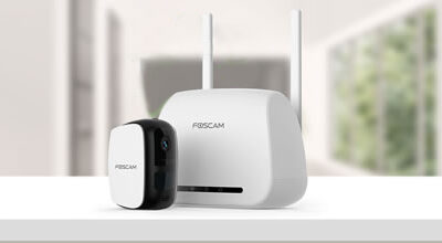 FOSCAM E1 caméra IP + kit passerelle