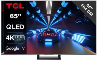 TV TCL QLED 165cm 4k Ultra HD – 144Hz – ANDROID TV – ( TC65C735 )