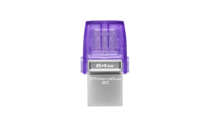 Clé USB3.2 Type-A/C 64Go * KINGSTON DT microDuo 3C