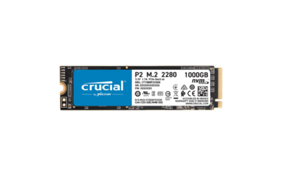 DISQUE DUR SSD CRUCIAL P2 1TO M.2 NVME * CT1000P2SSD8