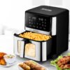 FRITEUSE SANS HUILE 8L AVEC VITRE 8 MODES – AIRMED WXL KITCHENCOOK – Image 4