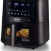 ARIETE FRITEUSE AIRFRYER 4633 BLACK PANIER TRANSPARENT 4L 1.50KG