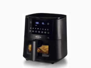 ARIETE FRITEUSE AIRFRYER 4633 BLACK PANIER TRANSPARENT 4L 1.50KG