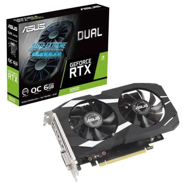 Carte Graphique Nvidia Asus GeForce RTX 3050 Dual OC 6Go