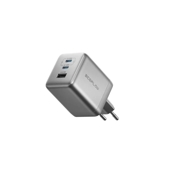 Chargeur EcoFlow RAPID (30 W, 3 ports, GaN) - En arrivage