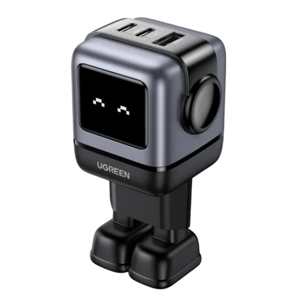 UGreen Nexode CS Robot GAN 2xUSB-C 1xUSB-A 65W  Noir