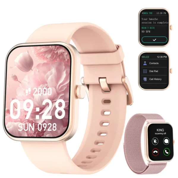 BLACKVIEW R50 * MONTRE CONNECTEE 1.85'' 350 mAh +Appel * PINK – Image 2