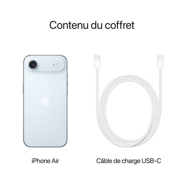 Apple iPhone Air 256 Go Bleu ciel – Image 2