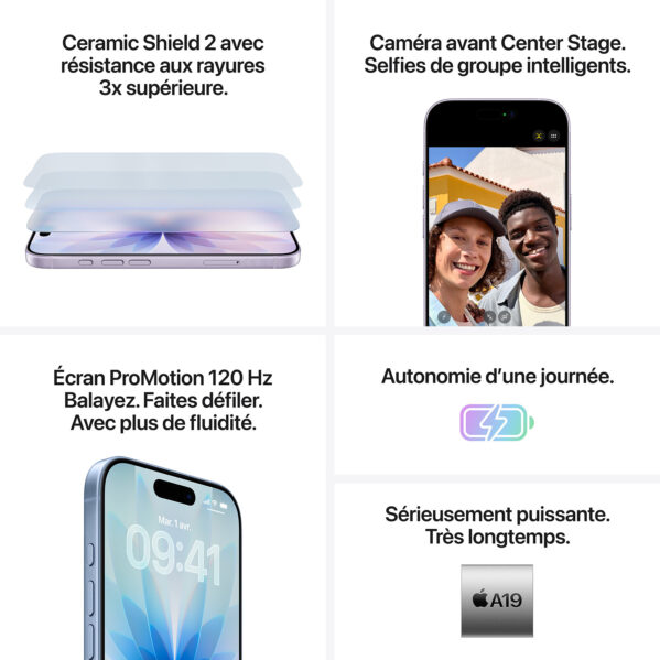 Apple iPhone 17 256 Go Brume – Image 3
