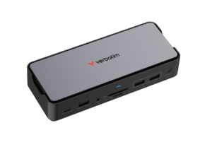 Station d’accueil USB-C Pro Verbatim CDS-15SSD – 15 ports avec SSD intégré 256 Go