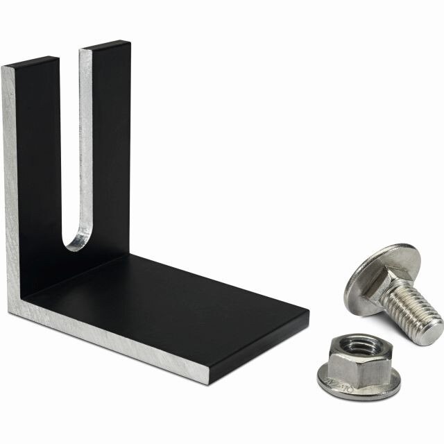 Novotegra Kit anti-glissement/cache fin de rail C47 noir (03-000260)