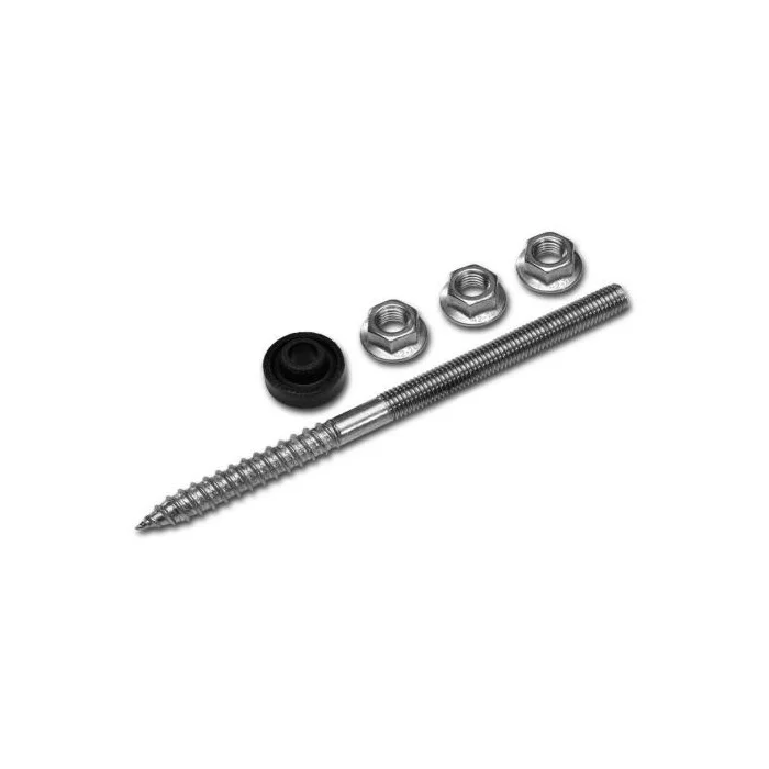 Kit de fixation 1x panneau solaire - Toiture bac acier, toit en tôle - PORTRAIT – Image 4
