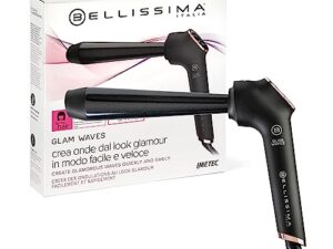 Fer à Boucler Bellissima Glam Waves – Cône Inversé & Ceramic Diamond Keratin