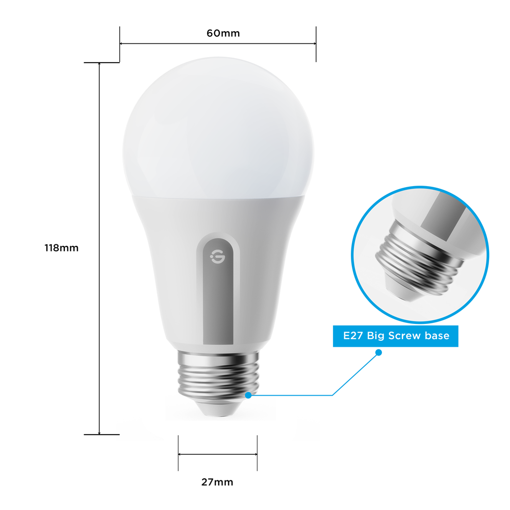 Govee Ampoules LED Connectées E27 CCT 800 lm – Lot de 2 – B8015 – Image 4
