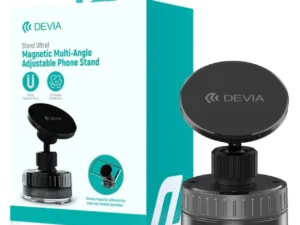 DEVIA Stand Ultra1 &ndash; Support Magn&eacute;tique R&eacute;glable Multi-Angle Noir