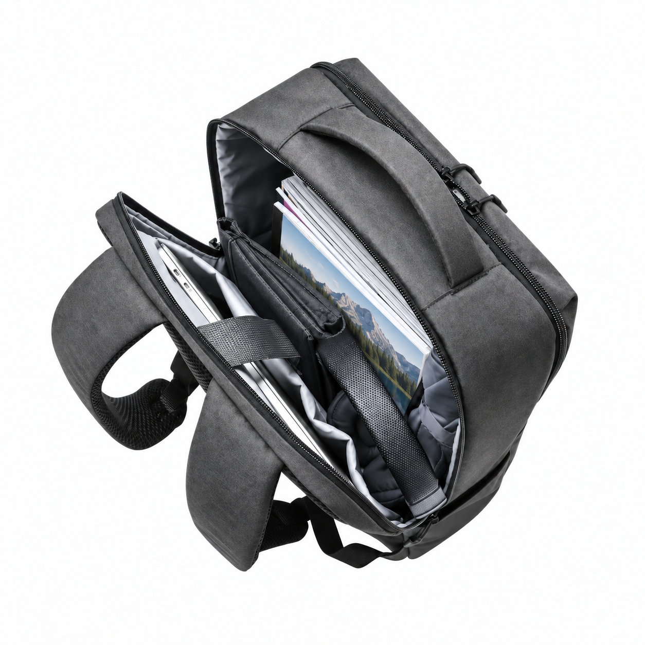Xiaomi Commuter Backpack – Sac à Dos 21 L Gris Foncé pour PC 15,6" – Image 3
