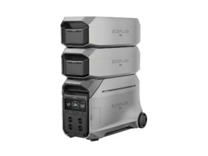 EcoFlow DELTA Pro 3 + 2 Batteries Suppl&eacute;mentaires &ndash; 12,288 kWh