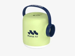 WOOWIND KONA AIR WHITE – Mini Pompe à Air Électrique Sans Fil 200 L/min – Blanc ou Vert
